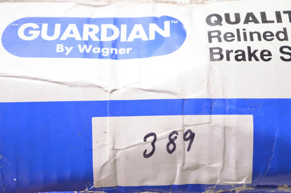 Guardian 389 Quality Relined Brake Shoes NOS