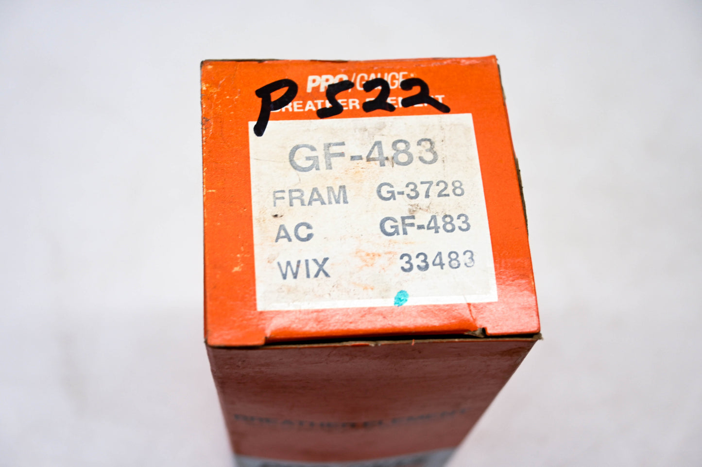 Pro Gauge GF483, 33483, 6-3728 Fuel Filter NOS