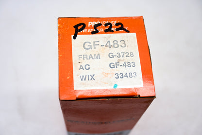 Pro Gauge GF483, 33483, 6-3728 Fuel Filter NOS