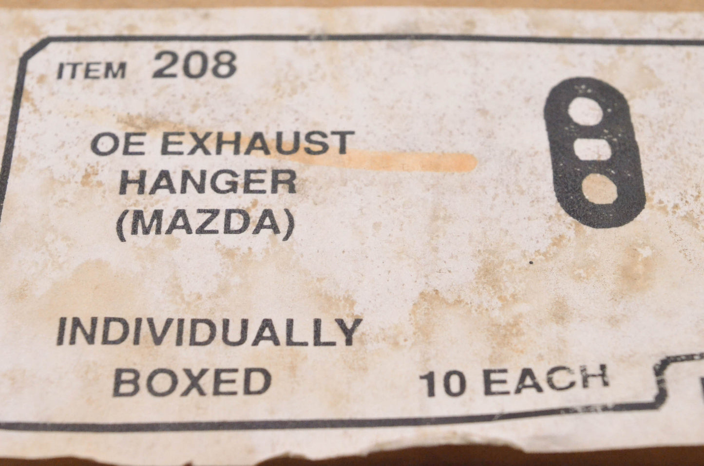 Nickson Industries 208 Exhaust Hanger NOS