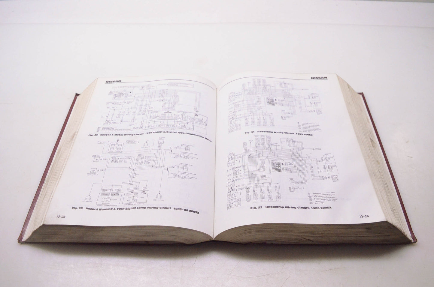 Motor 0-87851-639-5 Imported Wiring Diagram Manual 1985-86 Professional Service Trade Edition