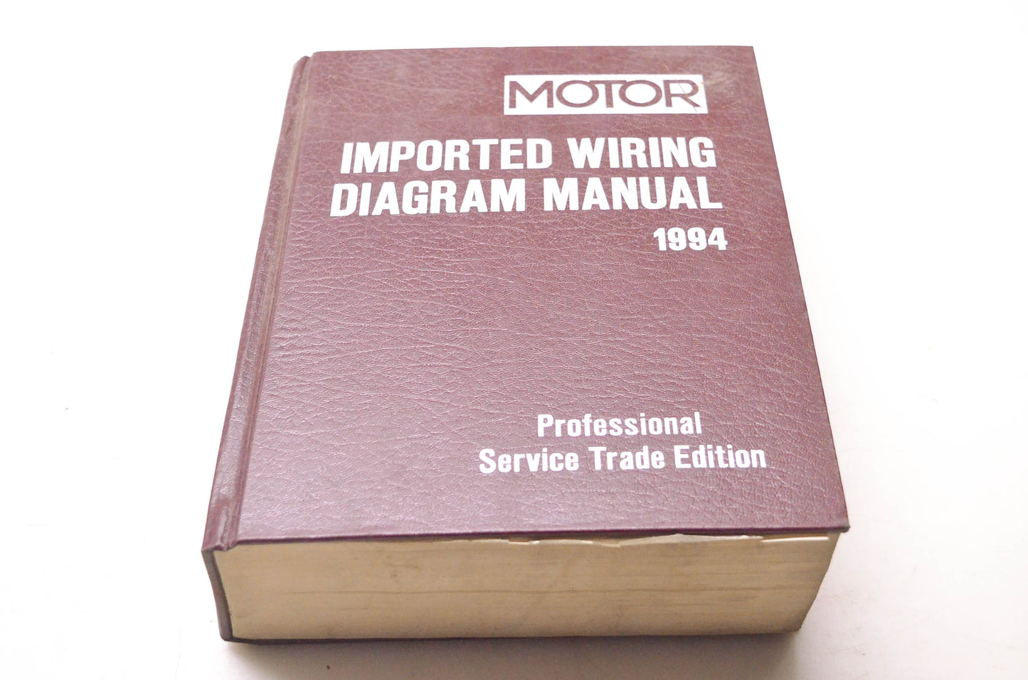 Motor 0-87851-853-3, 20611 Imported Wiring Diagram Manual 1994 Professional Service Trade Edition