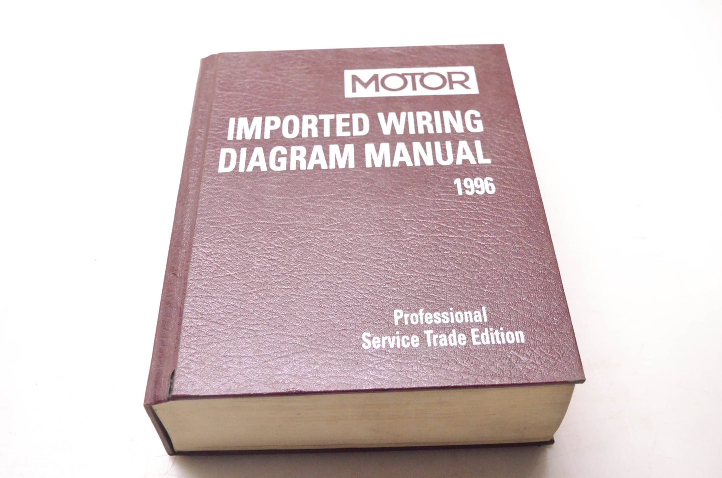 Motor 0-87851-960-2, 20613 Imported Wiring Diagram Manual 1996 Professional Service Trade Edition