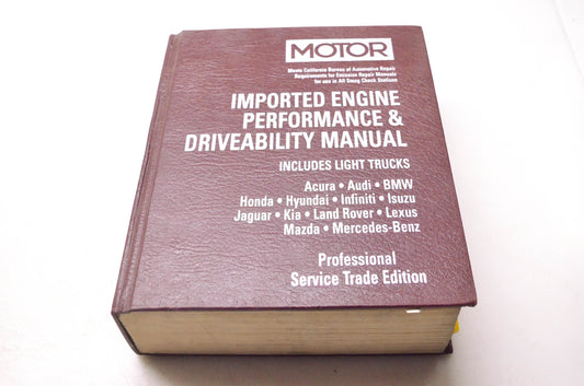 Motor 0-87851-966-1, 19104 Imported Engine Performance & Driveability Manual 1994-97 3rd Edition Vol. 1