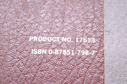 Motor 0-87851-798-7, 17613 Imported Engine Tune Up & Electronics Manual 1990-93 10th Edition Vol. 2