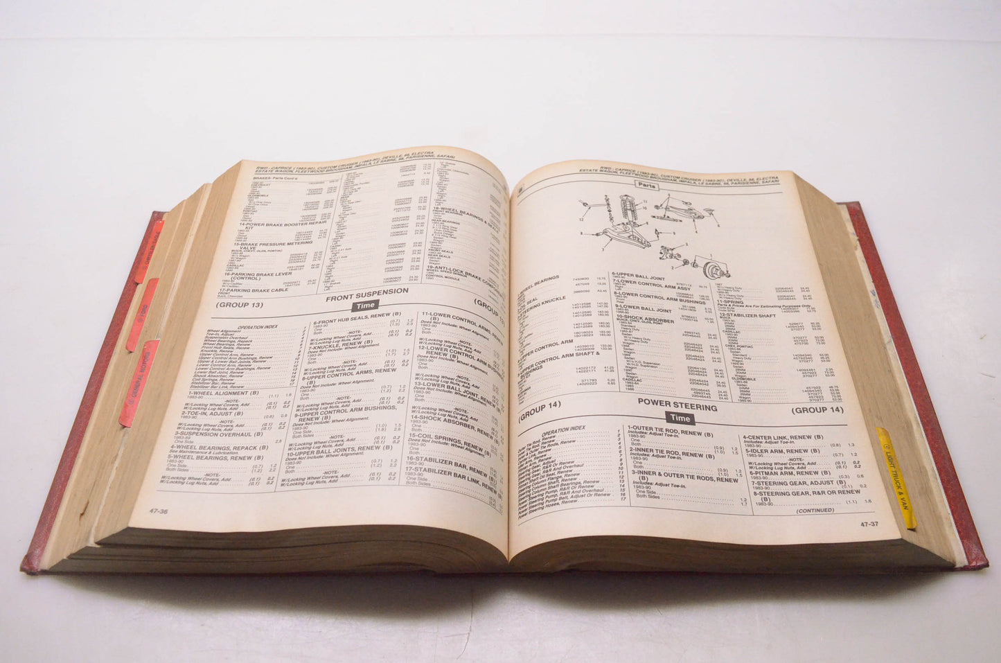 Motor 0-87851-696-4, 17863 Parts & Time Guide 1991
