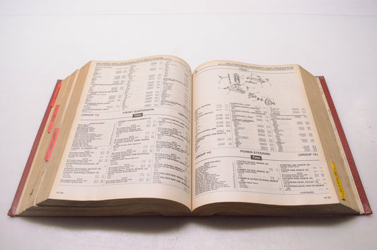 Motor 0-87851-696-4, 17863 Parts & Time Guide 1991
