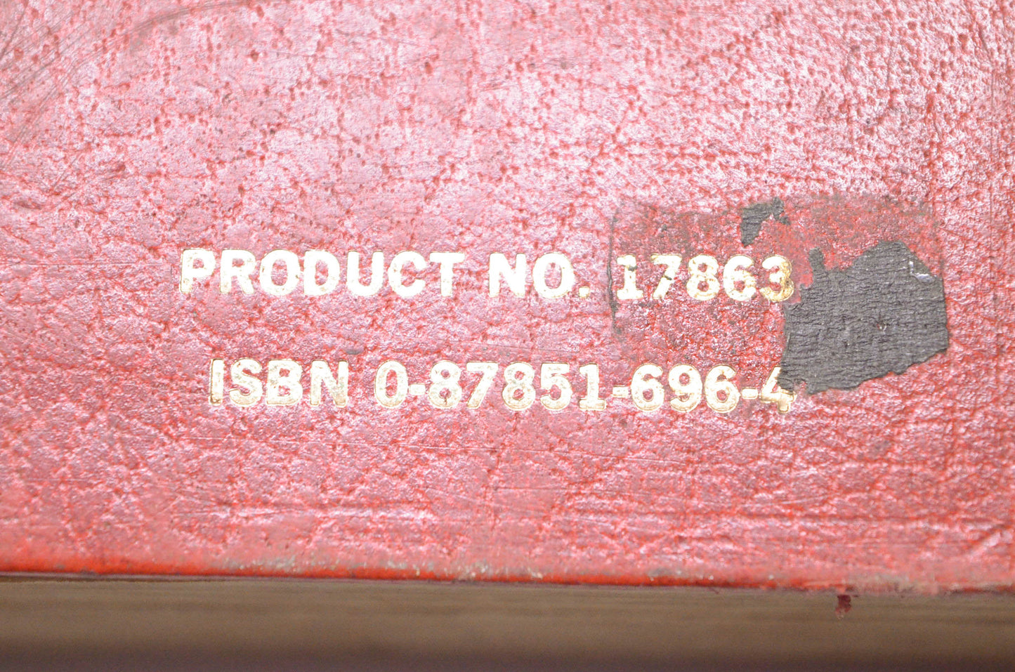 Motor 0-87851-696-4, 17863 Parts & Time Guide 1991