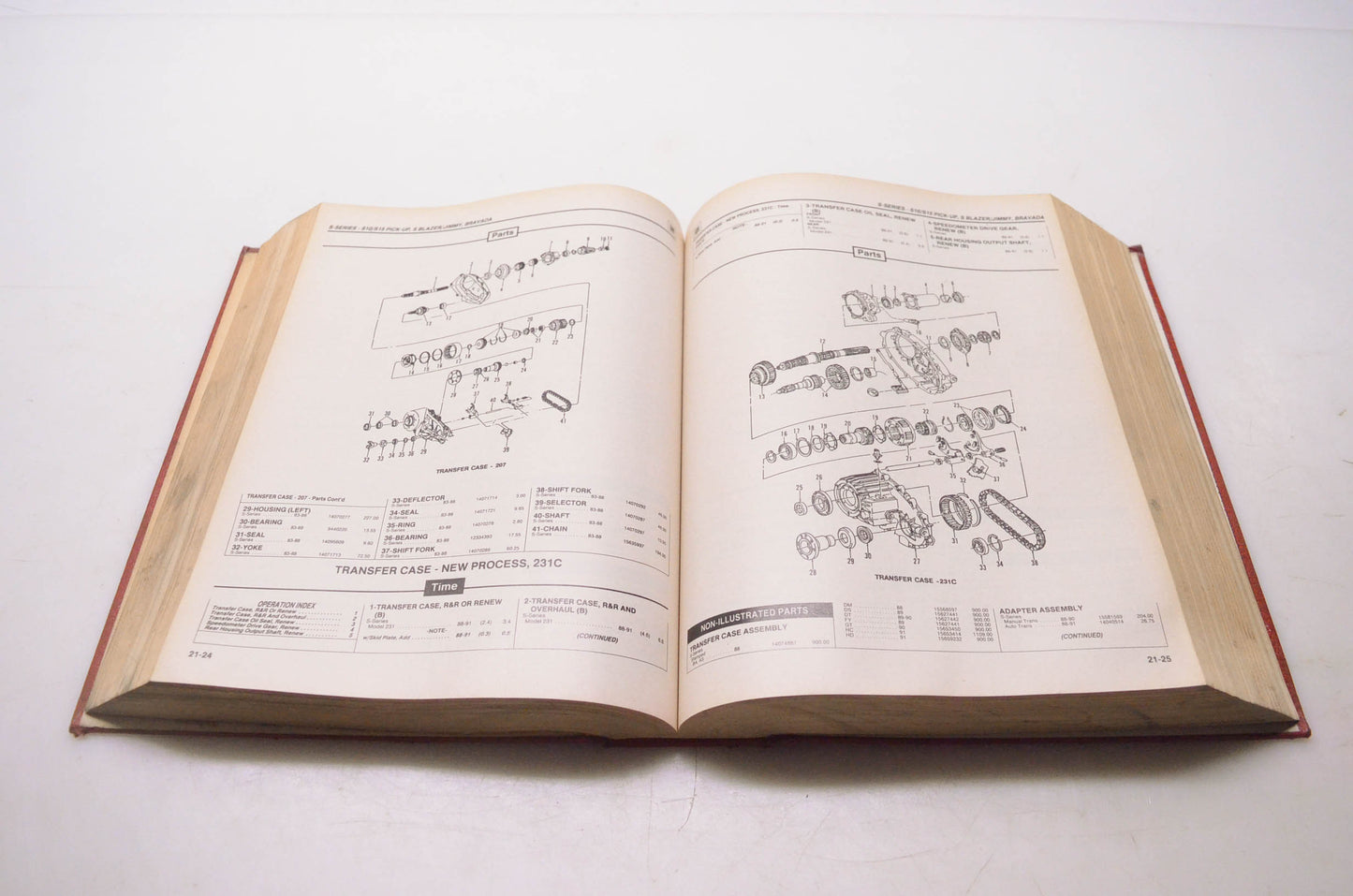 Motor 0-87851-726-X, 17864 Transmission Parts & Time Guide 1st Edition