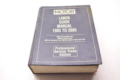 Motor 1-58251-200-0, 18889 Labor Guide Manual 1985 to 2005