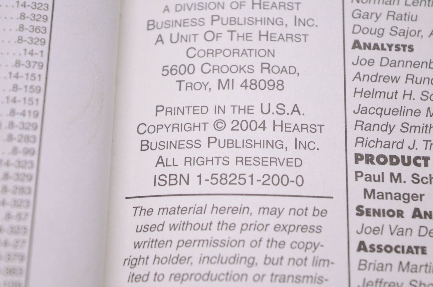 Motor 1-58251-200-0, 18889 Labor Guide Manual 1985 to 2005