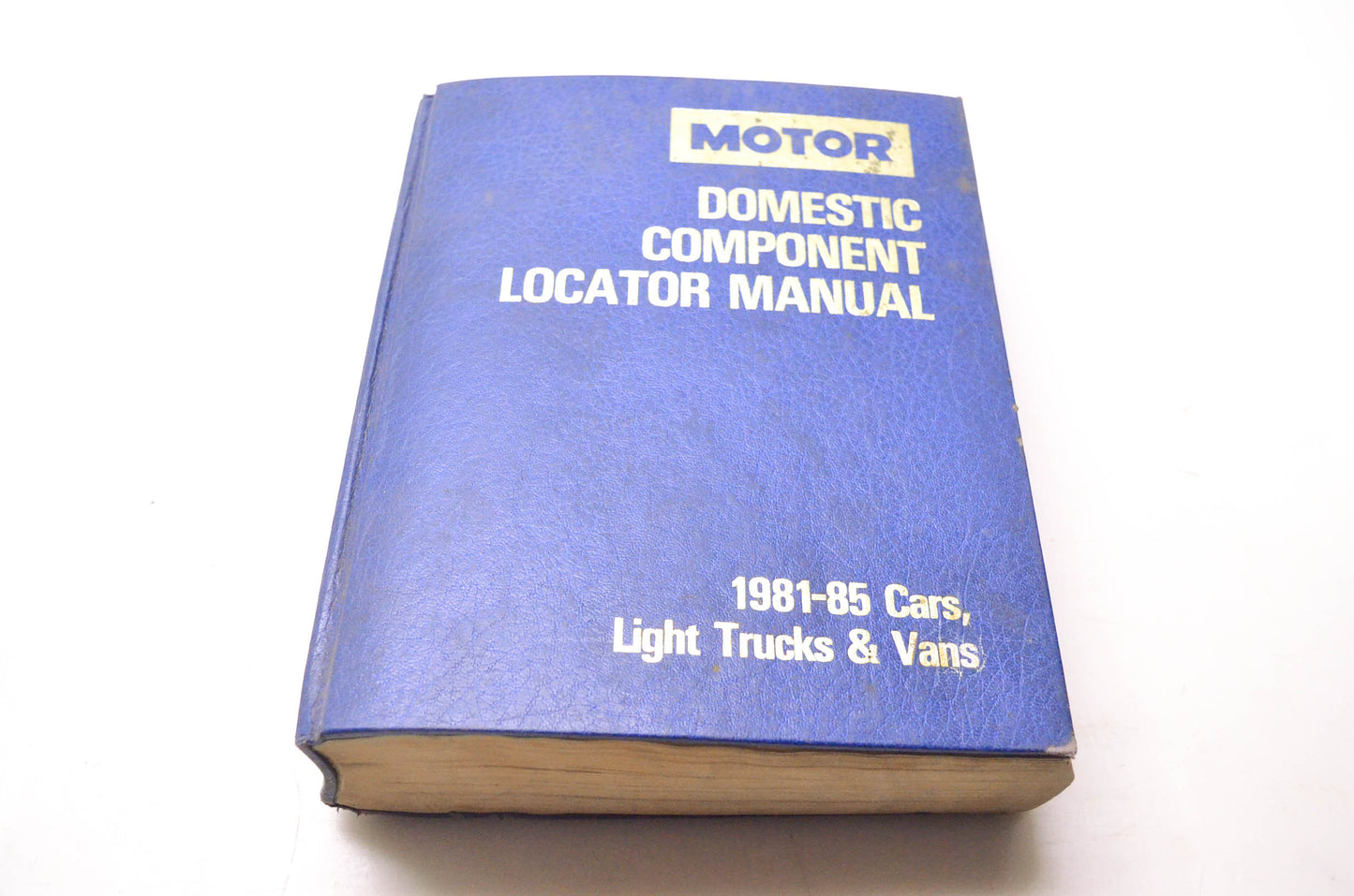 Motor 0-87851-682-4, 12601 Domestic Component Locator Manual 1981-85 Cars, Light Trucks & Vans