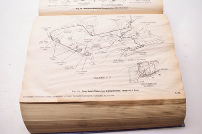 Motor 0-87851-682-4, 12601 Domestic Component Locator Manual 1981-85 Cars, Light Trucks & Vans