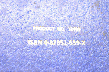 Motor 0-87851-659-X, 12400 Domestic Component Locator Manual 1986-87 Cars, Light Trucks & Vans