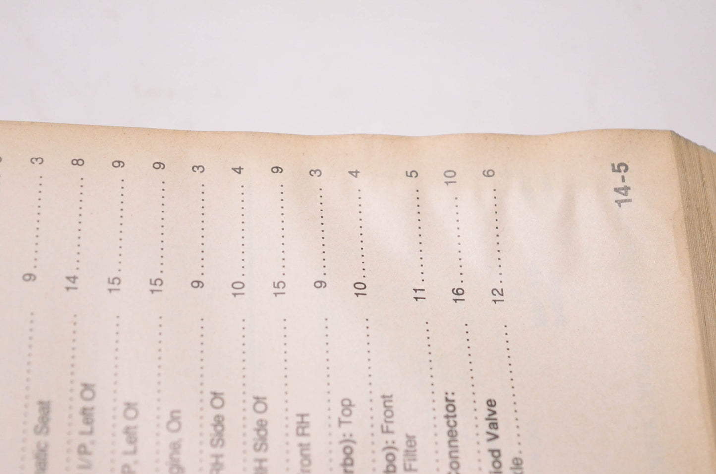 Motor 0-87851-687-5, 12403 Domestic Component Locator Manual 1989-90 Cars, Light Trucks & Vans