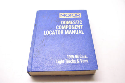 Motor 0-87851-883-5, 12408 Domestic Component Locator Manual 1995-96 Cars, Light Trucks & Vans