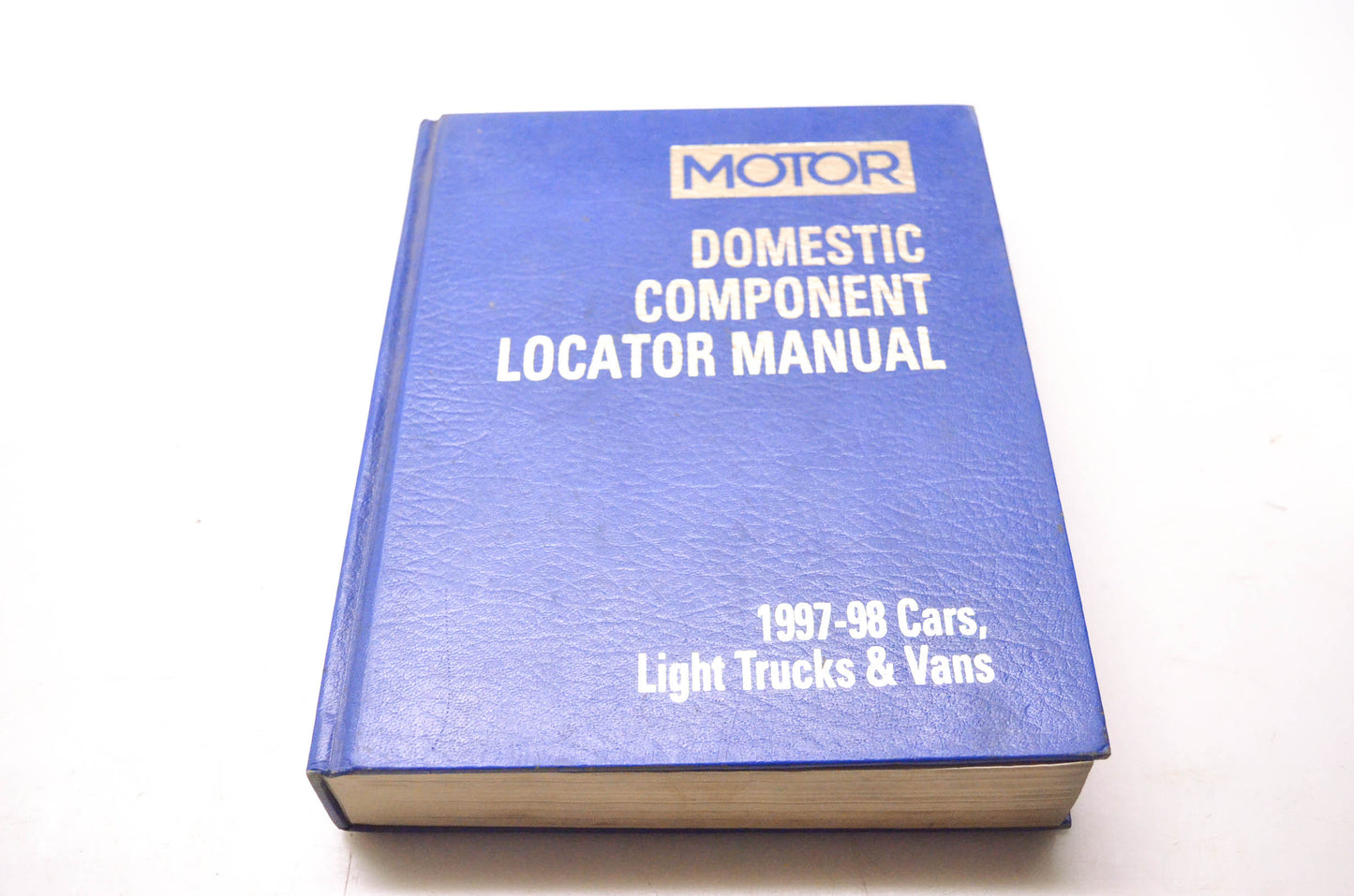 Motor 0-87851-987-4, 12407 Domestic Component Locator Manual 1997-98 Cars, Light Trucks & Vans