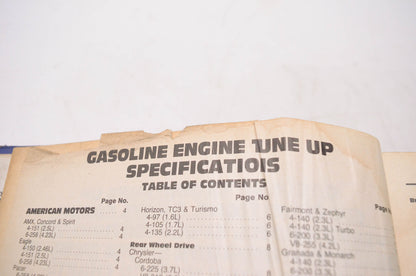 Motor 0-87851-612-3 Auto Engine Tune Up & Electronics Manual 1986 Edition