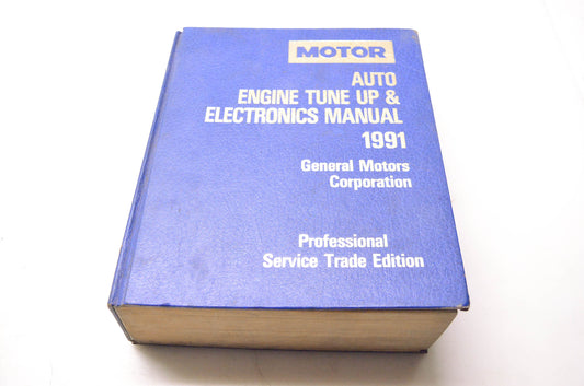 Motor 0-87851-695-6, 17103 Auto Engine Tune Up & Electronics Manual 1988-91 Edition 7th Edition Vol. 1