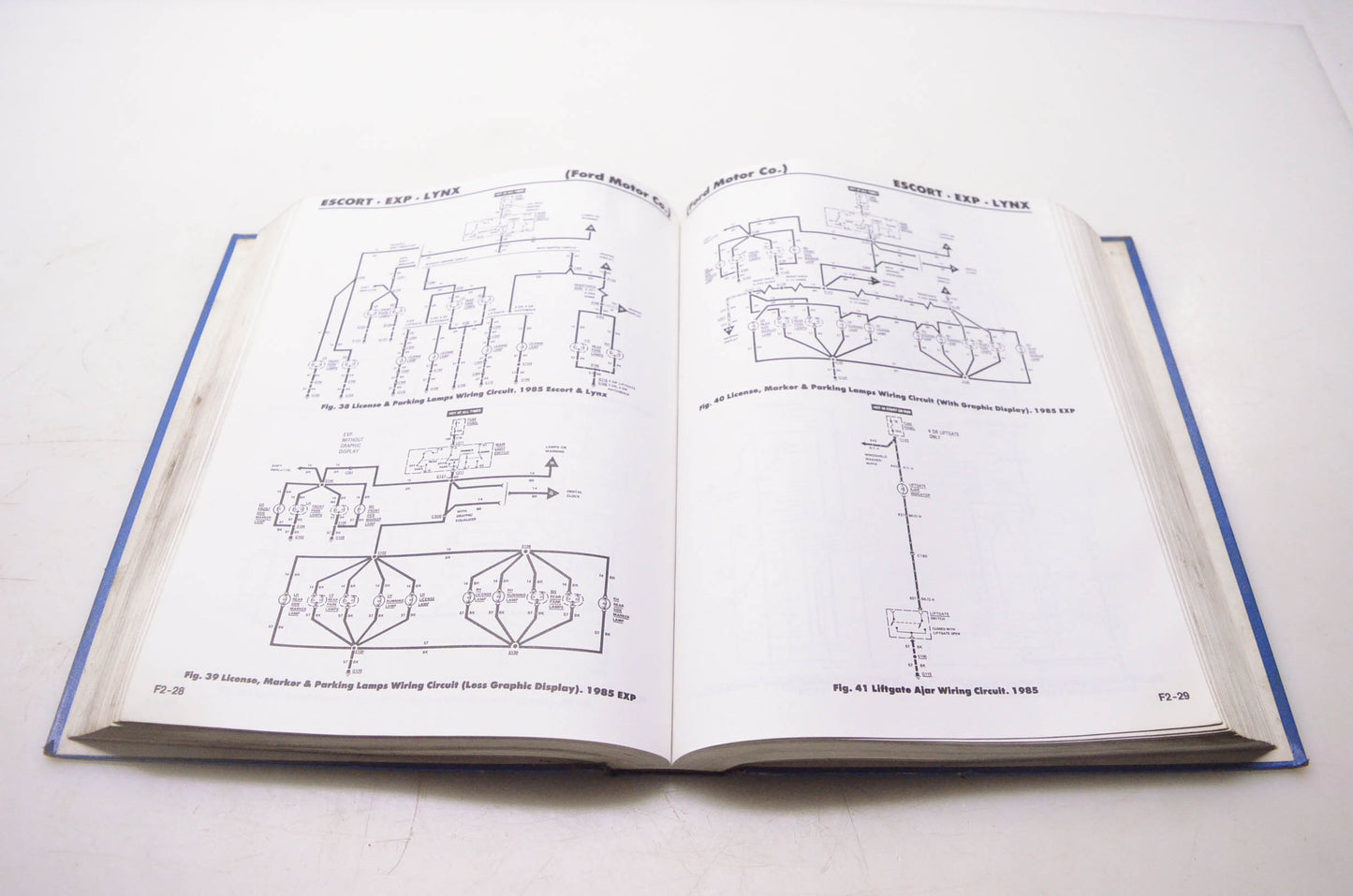Motor 0-87851-620-4 Vacuum & Wiring Diagram Manual 1985