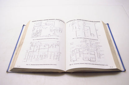 Motor 0-87851-640-9 Vacuum & Wiring Diagram Manual 1986