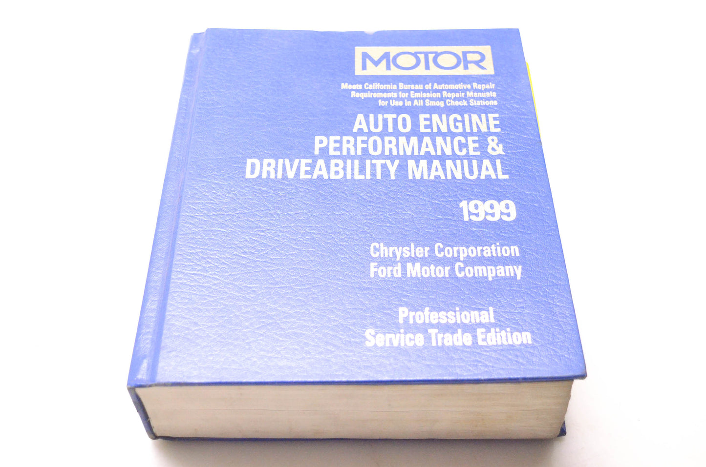 Motor 1-58251-006-7, 19207 Auto Engine Performance & Driveability Manual 1997-99 5th Edition Vol. 2