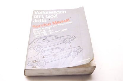 Robert Bentley 0-8376-0342-0, 92-70450 Volkswagen GTI, Golf, Jetta Service Manual 1985 through 1992