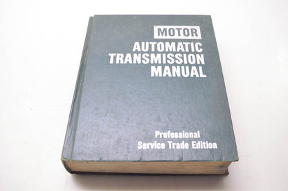 Motor 0-87851-551-8 Automatic Transmission Manual 9th Edition