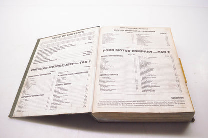 Motor 0-87851-685-9, 17207 LIght Truck & Van Repair Manual 1983-90 7th Edition