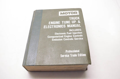 Motor 0-87851-686-7, 16504 Truck Engine Tune Up & Electronics Manual 1985-90 4th Edition