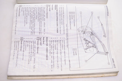 Cadillac Motor Car Division, GM H-2714 Deville Fleetwood Service Information Manual 1990