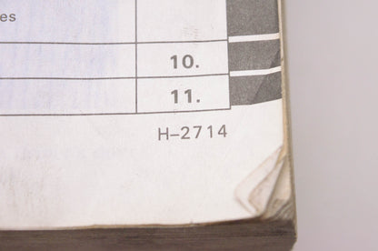 Cadillac Motor Car Division, GM H-2714 Deville Fleetwood Service Information Manual 1990