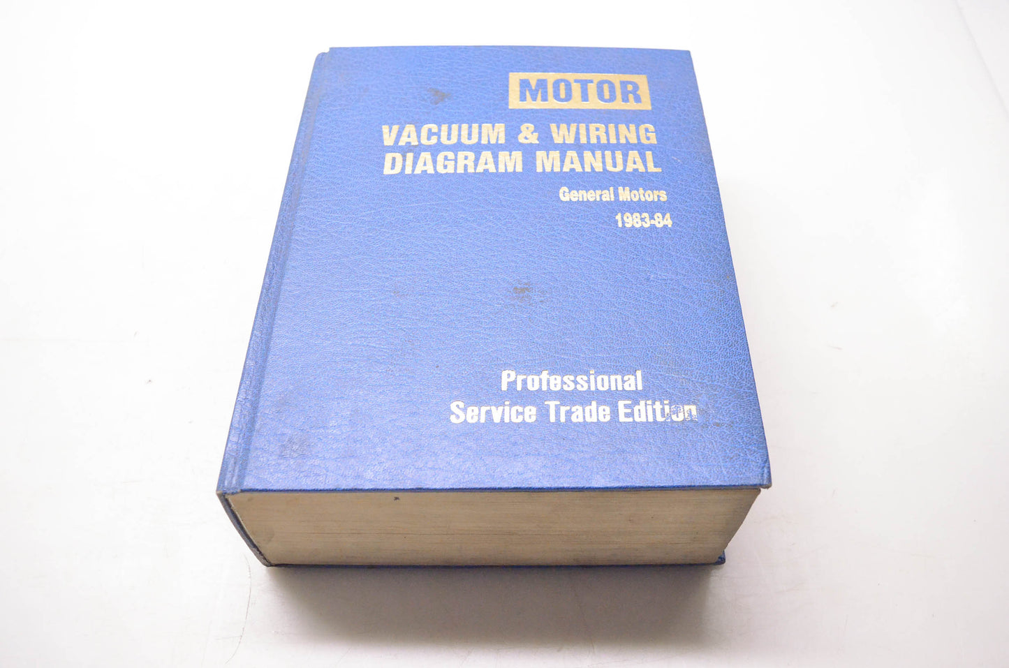 Motor 0-87851-573-9 Vacuum & Wiring Diagram Manual General Motors 1983-84