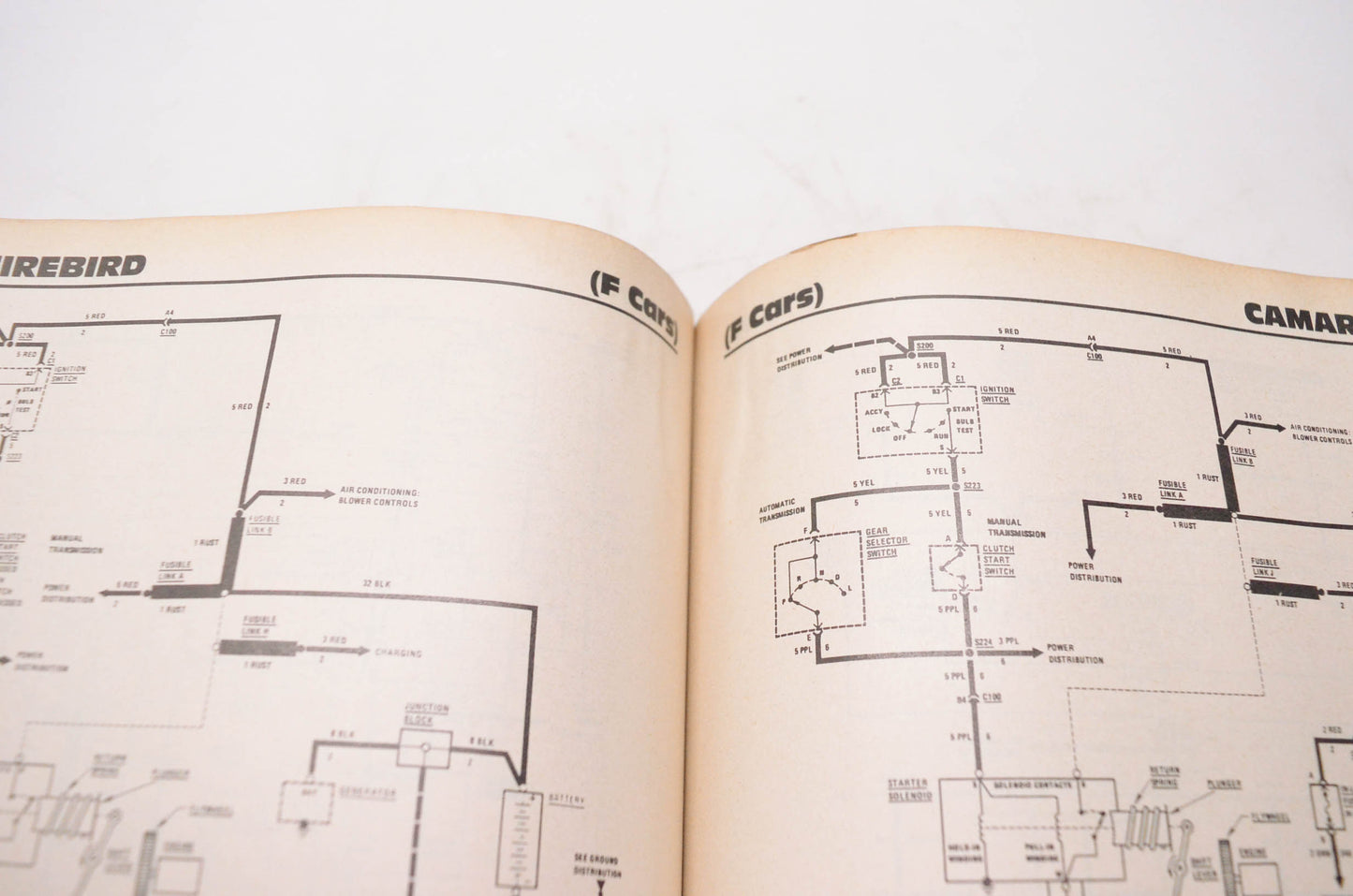 Motor 0-87851-723-5, 21008 Wiring Diagram Manual General Motors 1988