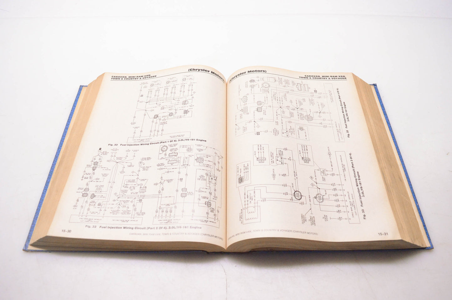 Motor 0-87851-729-4, 21190 Wiring Diagram Manual Chrysler Eagle/Jeep Ford 1990