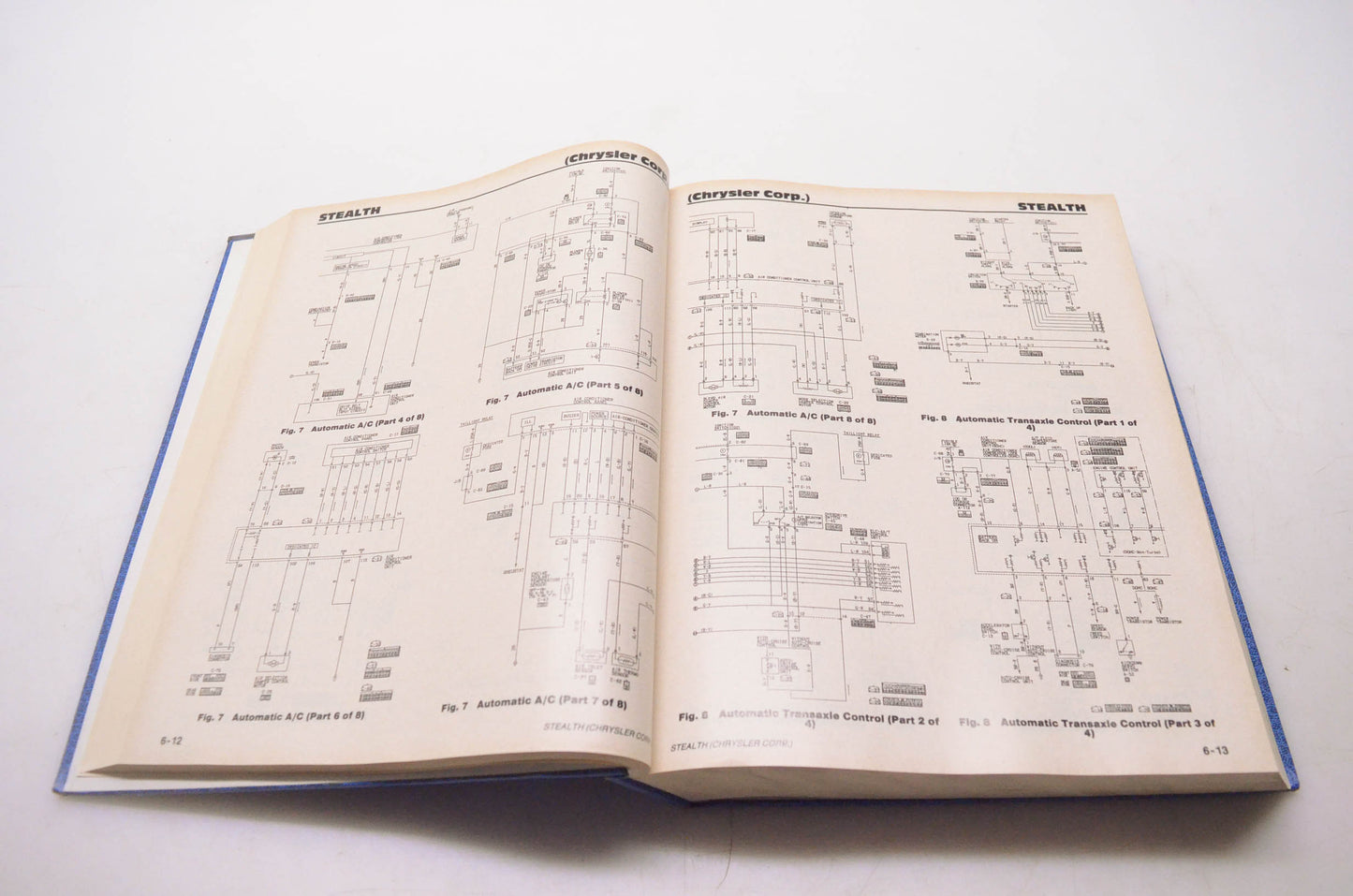 Motor 0-87851-754-5, 21191 Wiring Diagram Manual Chrysler Ford 1991