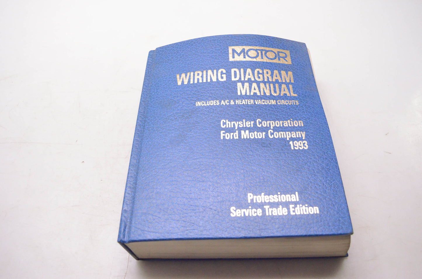 Motor 0-87851-789-8, 21193 Wiring Diagram Manual Chrysler Ford 1993