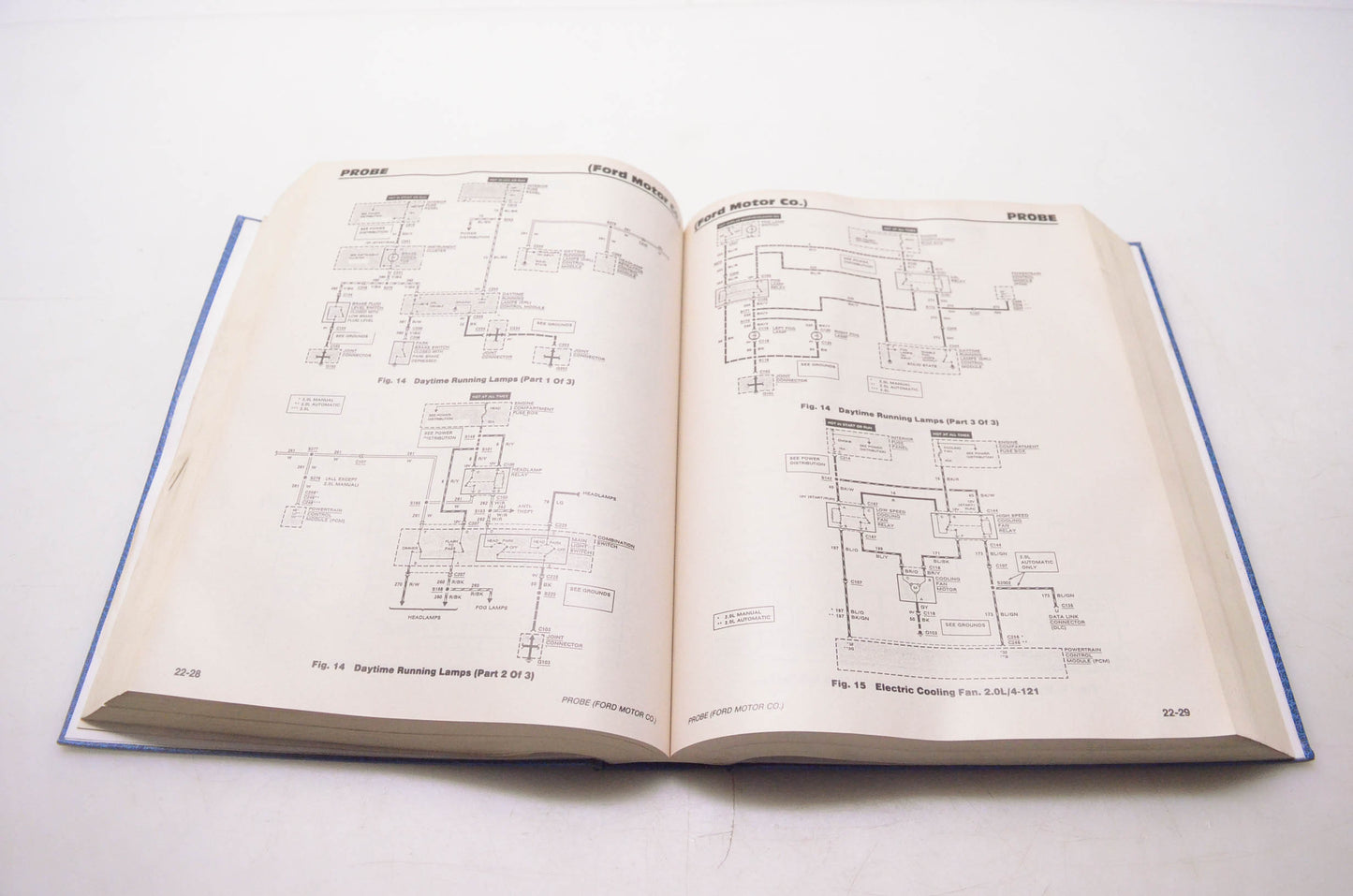 Motor 0-87851-789-8, 21193 Wiring Diagram Manual Chrysler Ford 1993