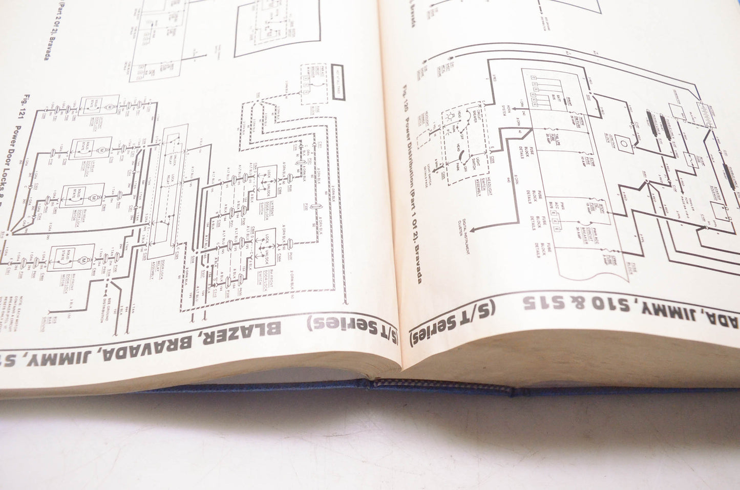 Motor 0-87851-782-0, 21092 Wiring Diagram Manual General Motors 1992