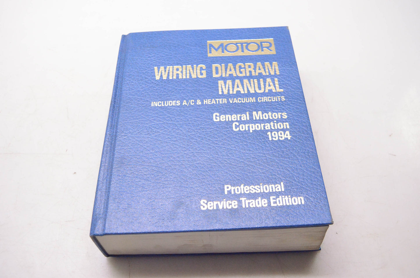 Motor 0-87851-848-7, 21094 Wiring Diagram Manual General Motors 1994