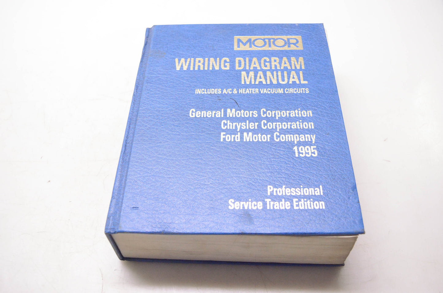 Motor 0-87851-875-4, 21095 Wiring Diagram Manual General Motors Chrysler Ford 1995