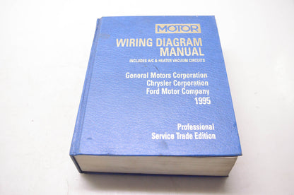 Motor 0-87851-875-4, 21095 Wiring Diagram Manual General Motors Chrysler Ford 1995