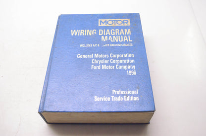 Motor 0-87851-897-5, 21096 Wiring Diagram Manual General Motors Chrysler Ford 1996