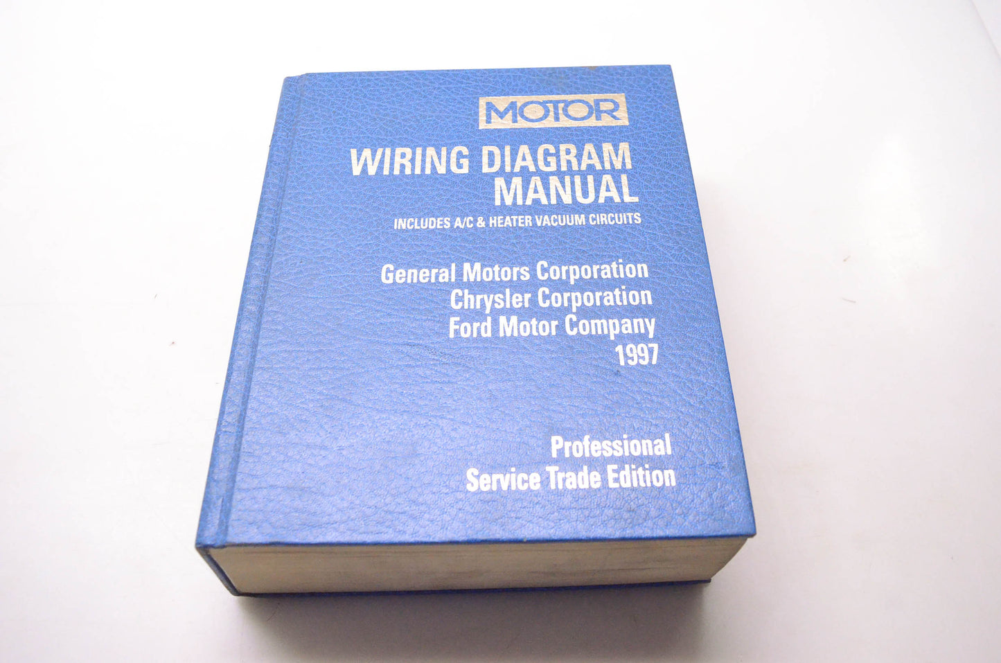 Motor 0-87851-983-1, 21097 Wiring Diagram Manual General Motors Chrysler Ford 1997