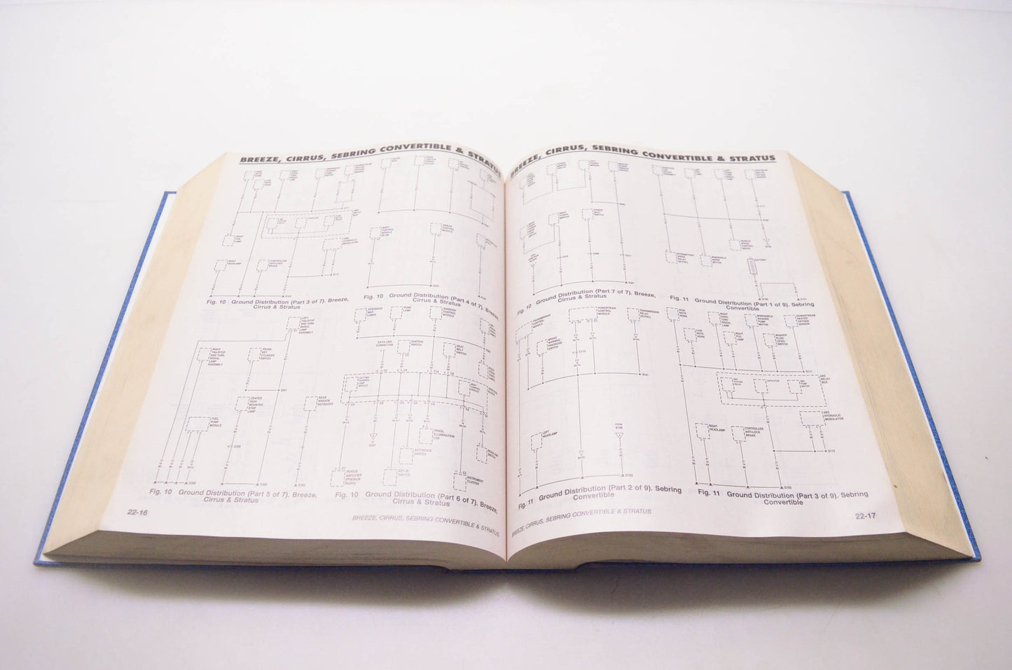 Motor 0-87851-983-1, 21097 Wiring Diagram Manual General Motors Chrysler Ford 1997