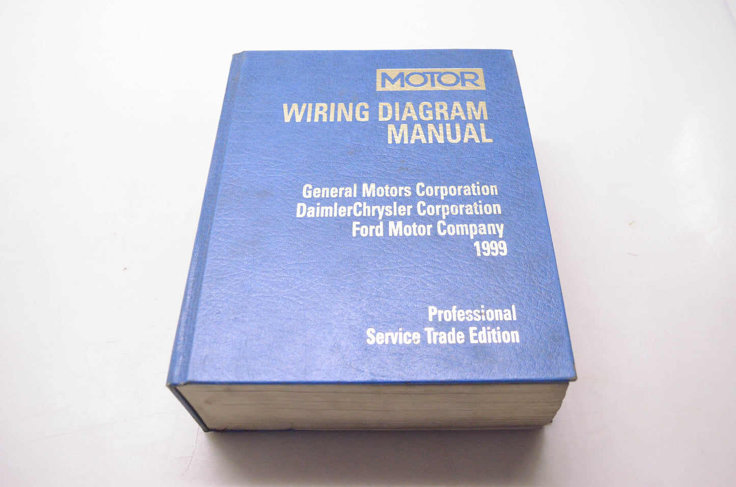 Motor 1-58251-042-3, 21099 Wiring Diagram Manual General Motors DaimlerChrysler Ford 1999