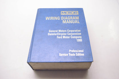 Motor 1-58251-042-3, 21099 Wiring Diagram Manual General Motors DaimlerChrysler Ford 1999