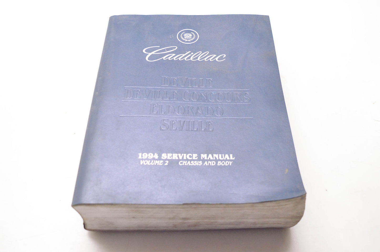 Motor H-3016 Cadillac 1994 Service Manual Volume 2 Chassis & Body
