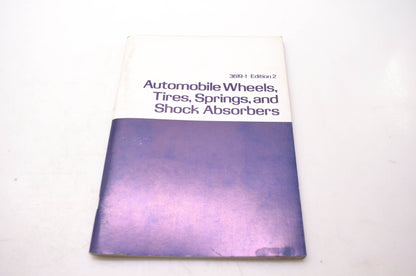International Correspondence School 3619-1 Automobile Wheels, Tires, Springs, & Shock Absorbers