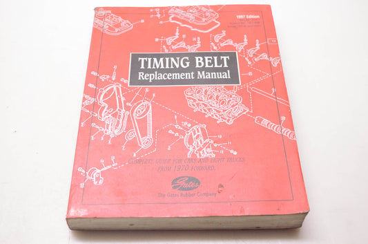 The Gates Rubber Company 91471, 7417-0080, 428-1471 Timing Belt Replacement Manual